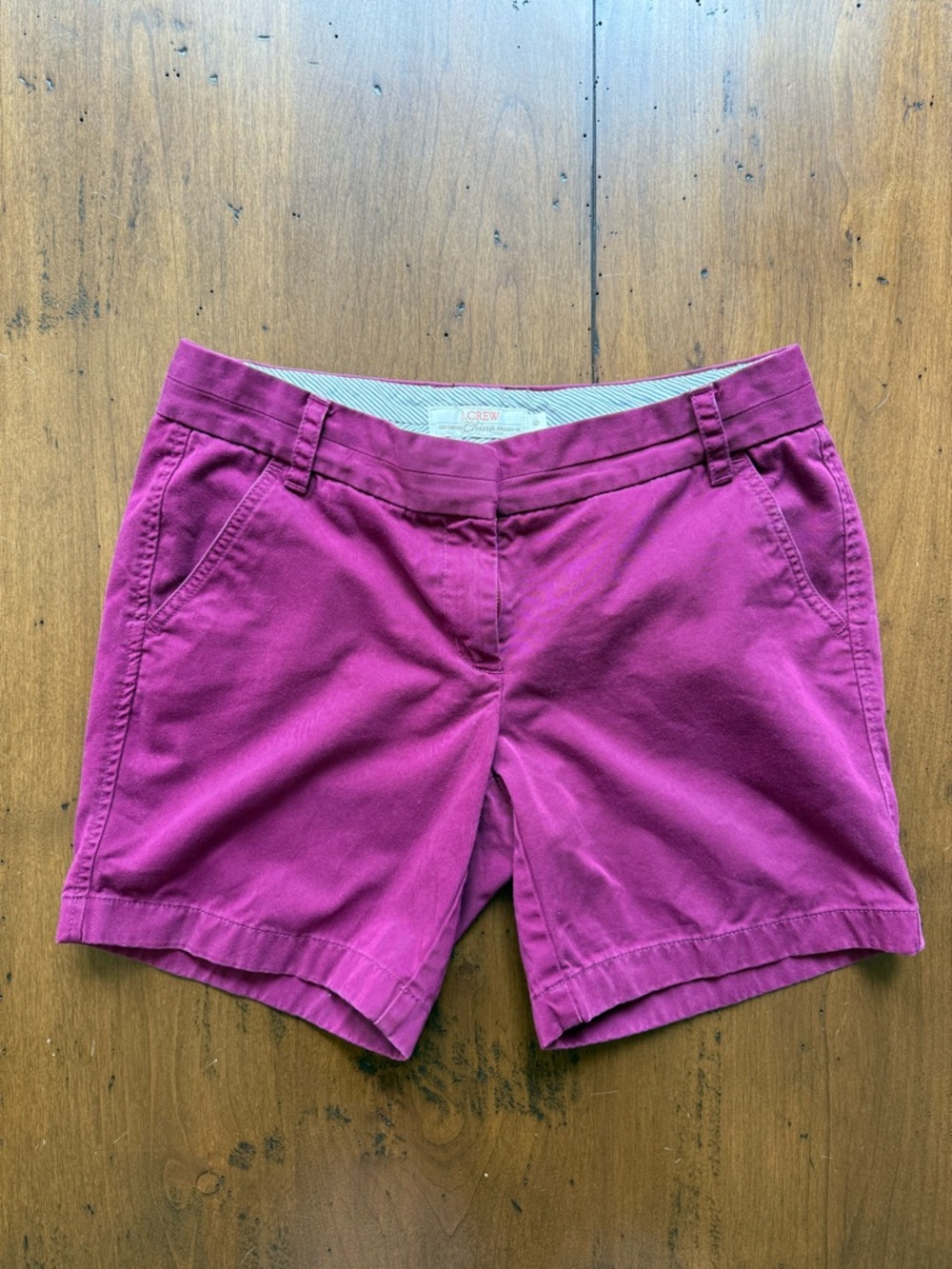 Island Vibes Resort Wear Women's Fuschia Chino Shorts J. Crew